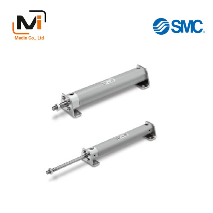 Air Cylinder Standard Type, Single Acting, Spring Return/Extend CG1 Series - Xi Lanh Khí Nén SMC
