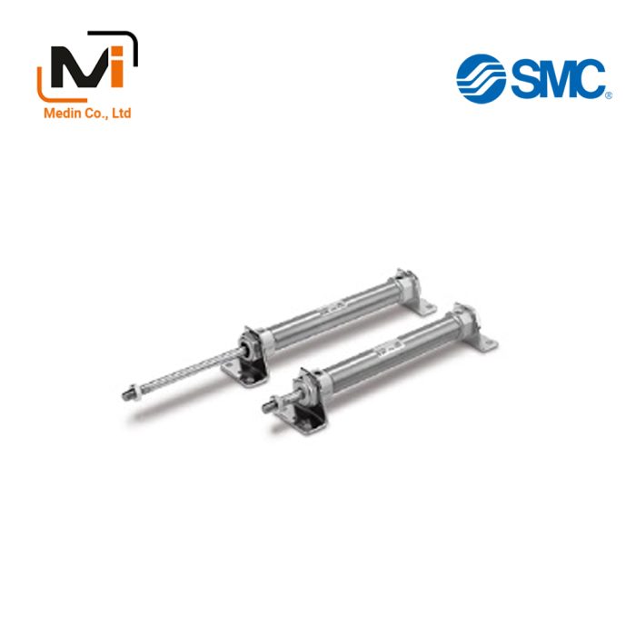Air Cylinder, Standard Type: Single Acting, Spring Return/Extend CM2 Series - Xi Lanh Khí Nén SMC
