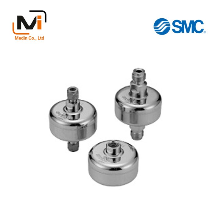 Clean Gas Filter: Disposable Type / Multiple Disc Type, SFC100 Series - Bộ lọc khí SMC